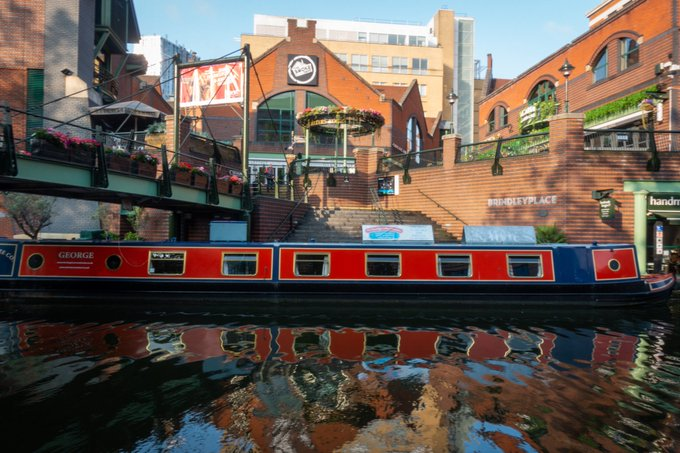 Canal at Brindleyplace